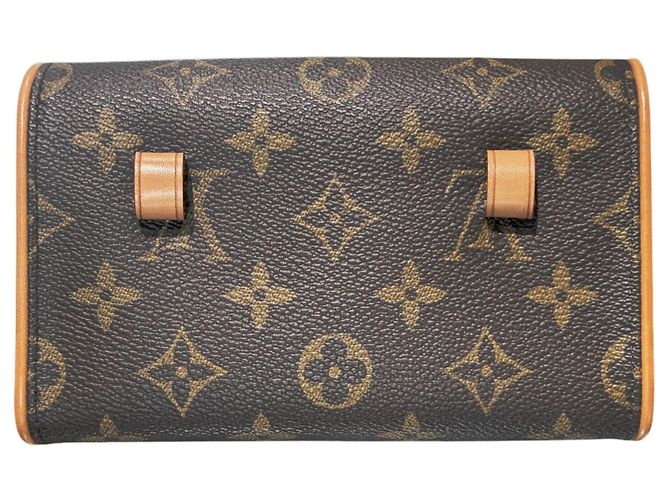 Borsa Pochette Florentine Monogram Louis Vuitton Marrone - vista 4