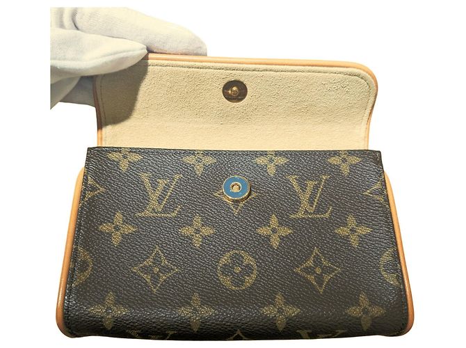 Borsa Pochette Florentine Monogram Louis Vuitton Marrone - vista 7