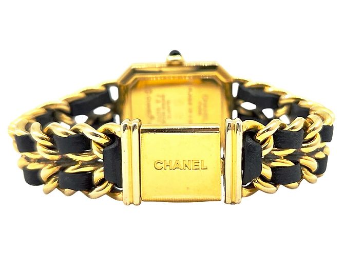 Timeless Relógio de Quartzo Chanel Premiere com Mostrador Preto - vista 10