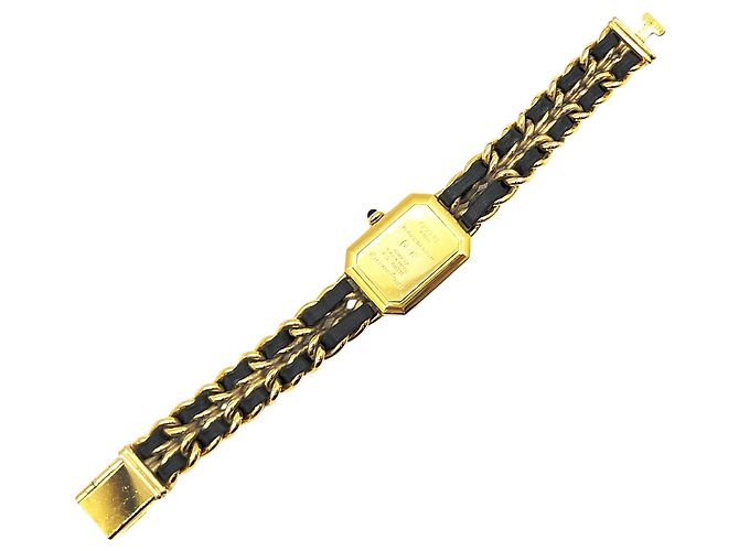 Timeless Relógio de Quartzo Chanel Premiere com Mostrador Preto - vista 6