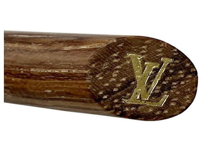Fermaglio Papillon Vernis Louis Vuitton Rosso Bordò - vista 12