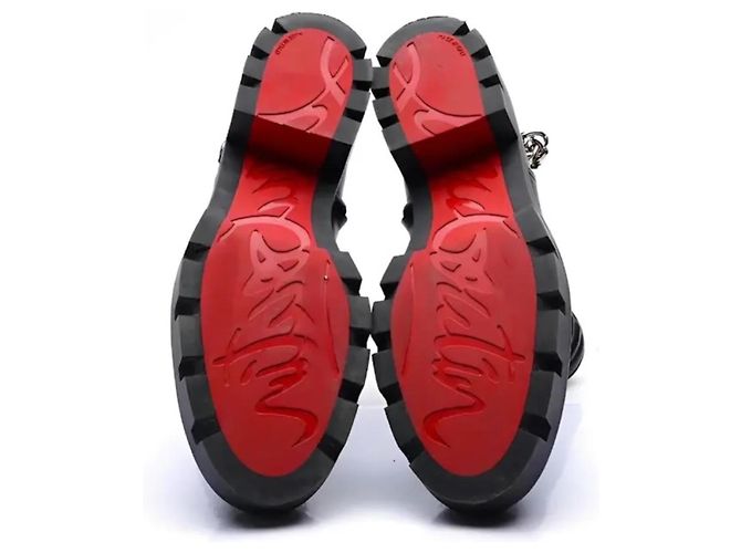 Stivaletti Maddic Max Christian Louboutin in pelle nera 40 - vista 4