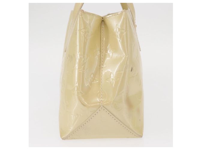 Borsa a mano Wilshire Monogram Vernis PM Louis Vuitton Beige - vista 4