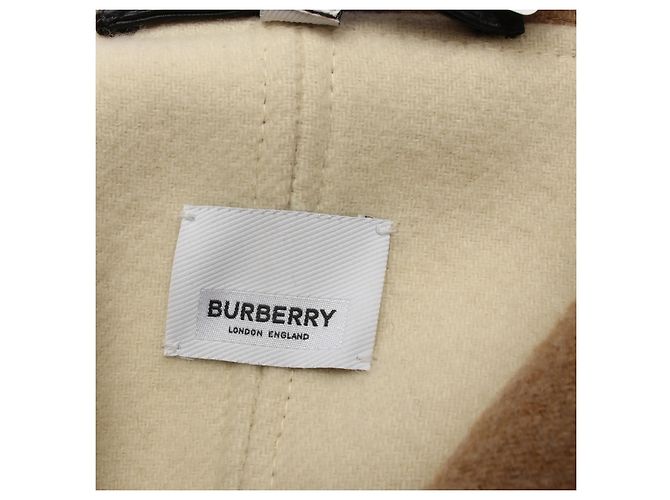 Abrigo Oversize de Lana Burberry Beige - vista 8