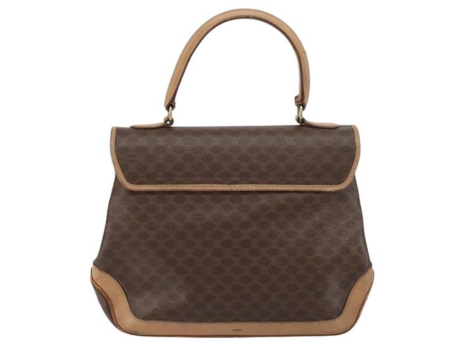 Céline Bolso de mano vintage Macadam de lona Celine Castaño - vista 2