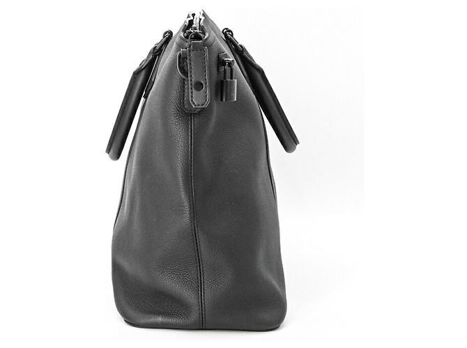 Borsa Tote Lockit Aerogram di Louis Vuitton Nero - vista 4