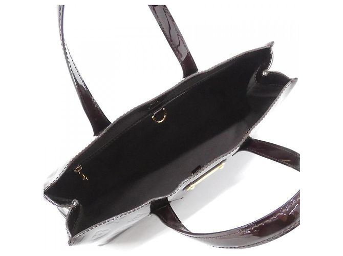 Borsa Wilshire Vernis Louis Vuitton Porpora - vista 8