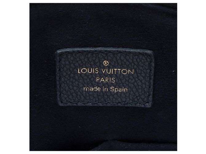 Borsa Pallas in tela Monogram Louis Vuitton Blu - vista 8