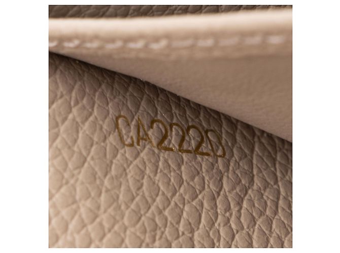 Portafoglio Sarah Monogram Empreinte Louis Vuitton Marrone Beige - vista 4