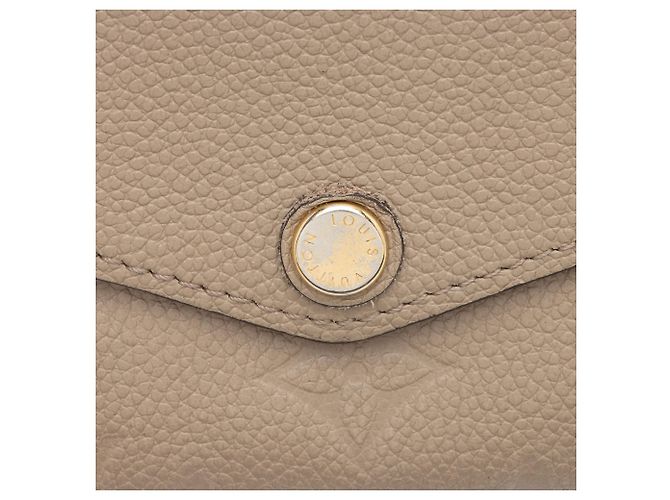 Portafoglio Sarah Monogram Empreinte Louis Vuitton Marrone Beige - vista 7