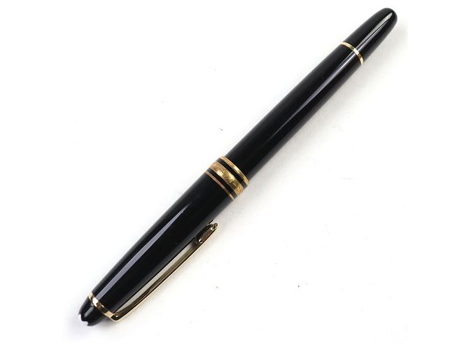Pluma Montblanc Meisterstück 14K Negro - vista 2