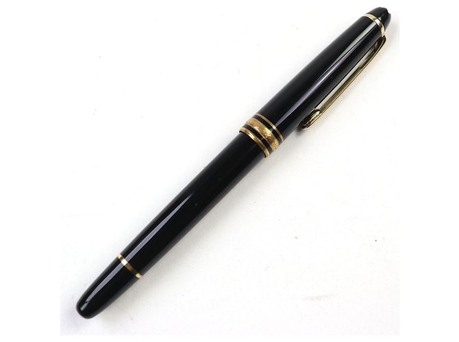 Pluma Montblanc Meisterstück 14K Negro - vista 3