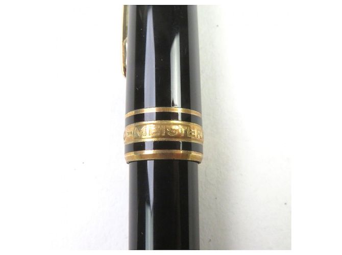 Pluma Montblanc Meisterstück 14K Negro - vista 8