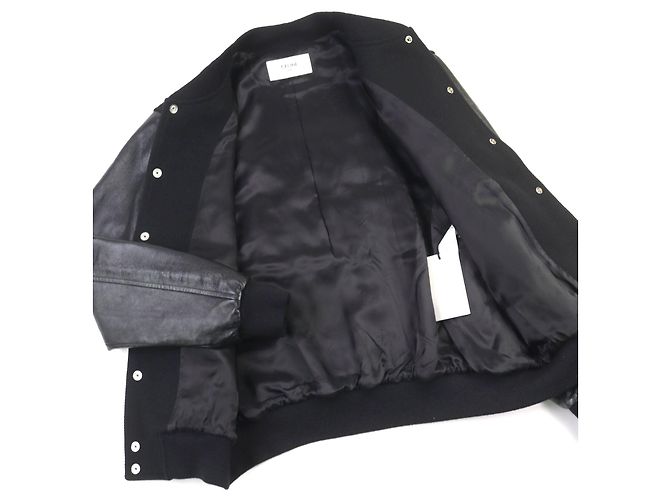 Céline Chaqueta de Lana Celine BOY DOLL TEDDY Negro - vista 3
