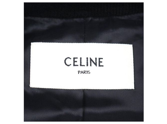 Céline Chaqueta de Lana Celine BOY DOLL TEDDY Negro - vista 9