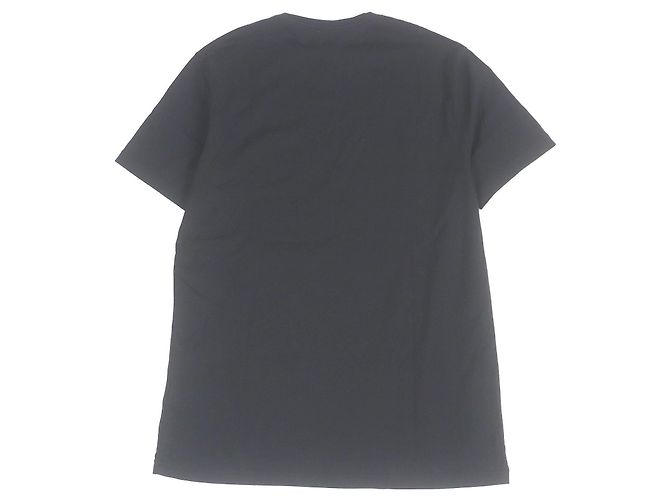 Camiseta de algodón bordada con el logo de Burberry Negro - vista 3