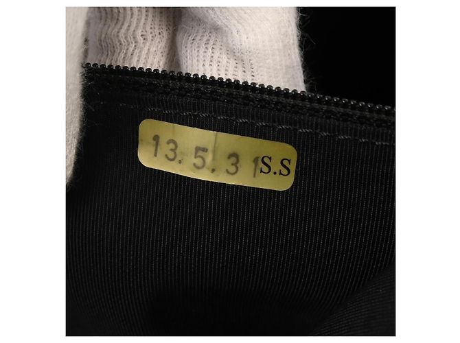 Chanel Cerf Borsa Executive in Pelle Media Nero - vista 6