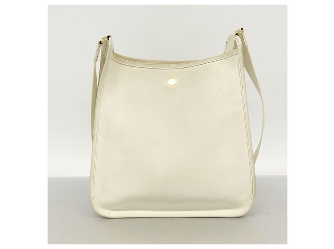 Borsa a Spalla Vespa PM Hermès Bianco - vista 13