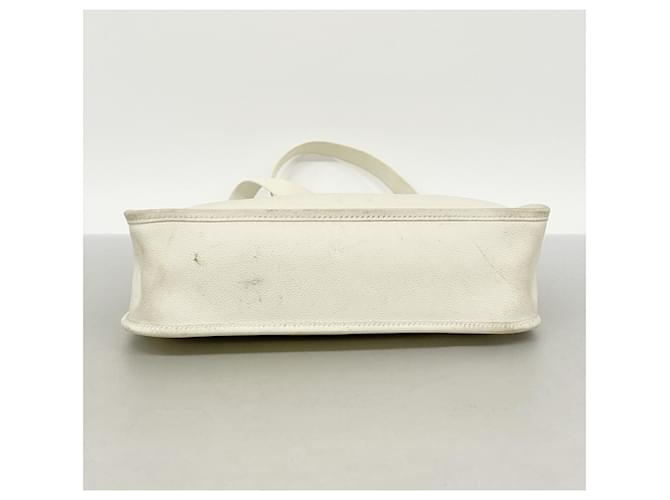 Borsa a Spalla Vespa PM Hermès Bianco - vista 3