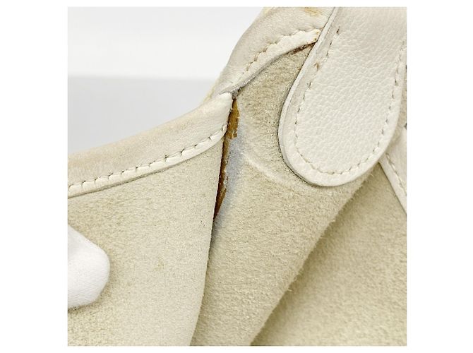 Borsa a Spalla Vespa PM Hermès Bianco - vista 7