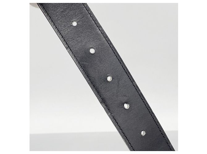 Cintura Hermès Constance in Nero e Oro D'oro - vista 5