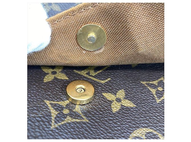 Borsa a Spalla Mini Looping Louis Vuitton Marrone - vista 10