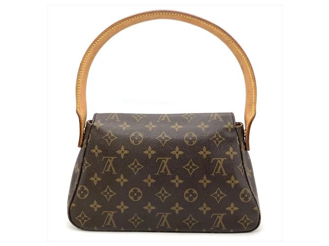 Borsa a Spalla Mini Looping Louis Vuitton Marrone - vista 4