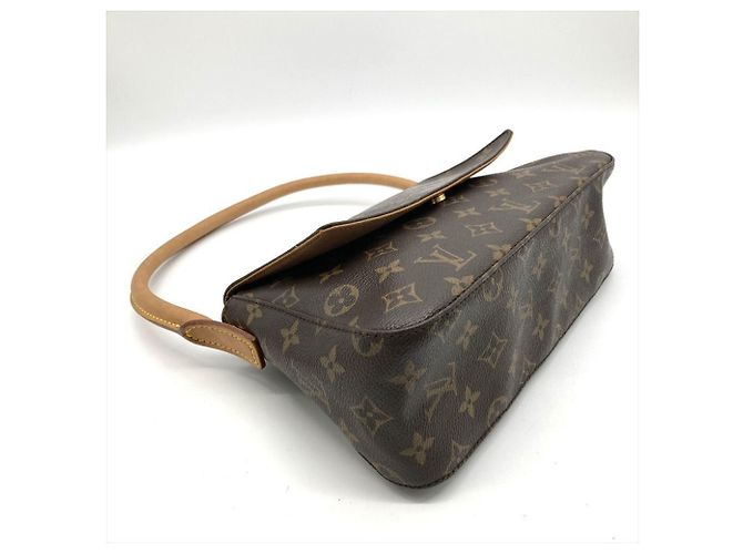 Borsa a Spalla Mini Looping Louis Vuitton Marrone - vista 5