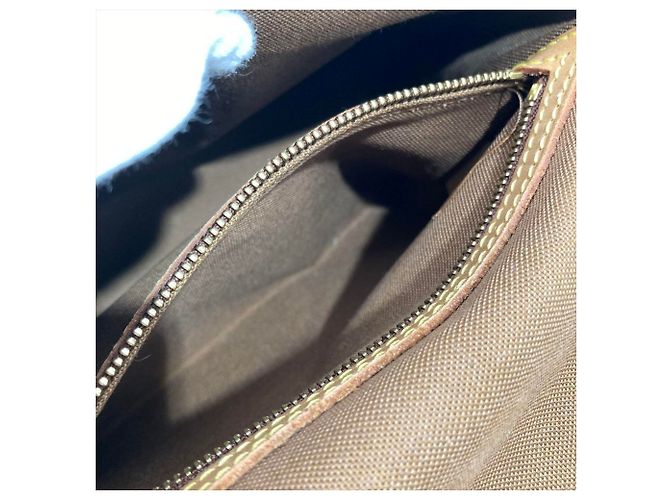Borsa a Spalla Mini Looping Louis Vuitton Marrone - vista 7