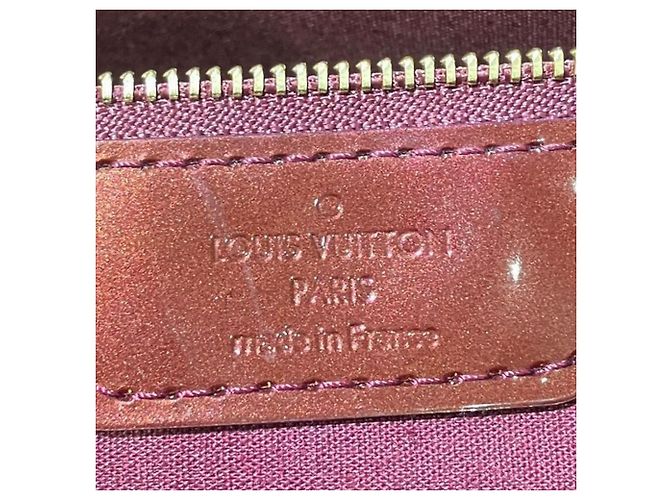 Borsa Tote Vernis Wilshire MM di Louis Vuitton Rosso - vista 4