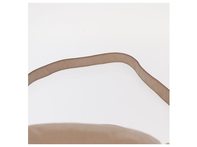 PRADA Borsa a Mano in Pelle 2 in 1 Beige Oro Auth ka1158 D'oro - vista 11