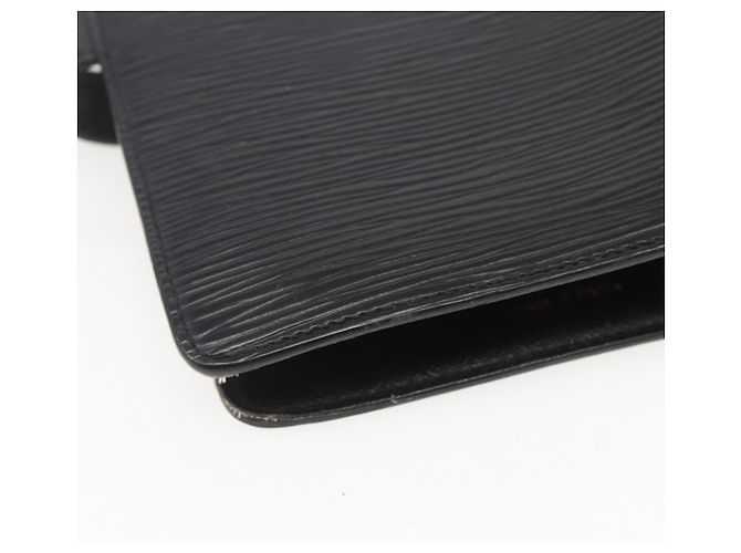 COPERTINA PER AGENDA GIORNALIERA LOUIS VUITTON Epi Agenda MM Nera R20042 LV Auth ar13887 - vista 11