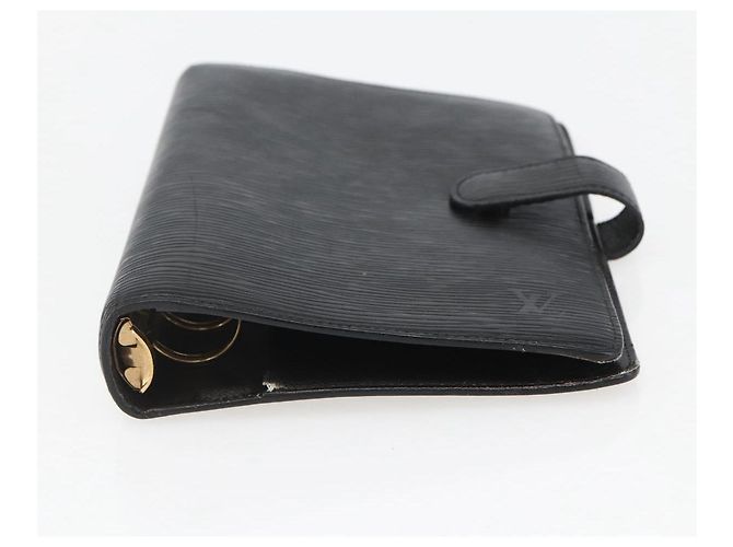 COPERTINA PER AGENDA GIORNALIERA LOUIS VUITTON Epi Agenda MM Nera R20042 LV Auth ar13887 - vista 7