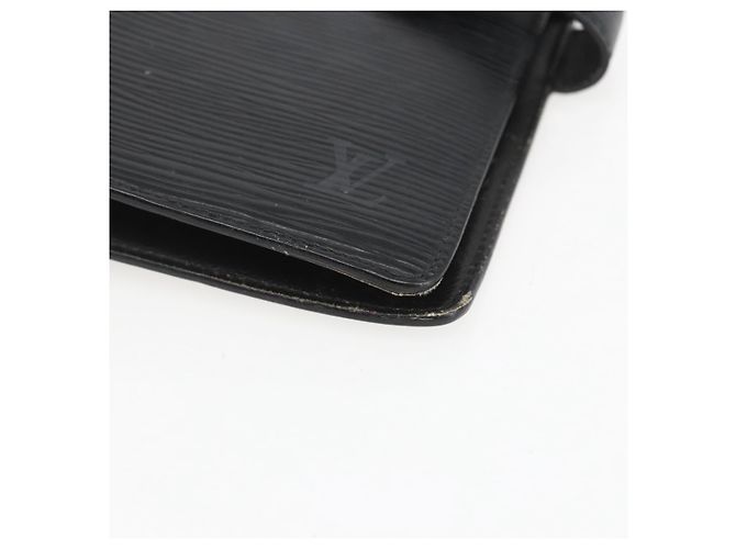 COPERTINA PER AGENDA GIORNALIERA LOUIS VUITTON Epi Agenda MM Nera R20042 LV Auth ar13887 - vista 8