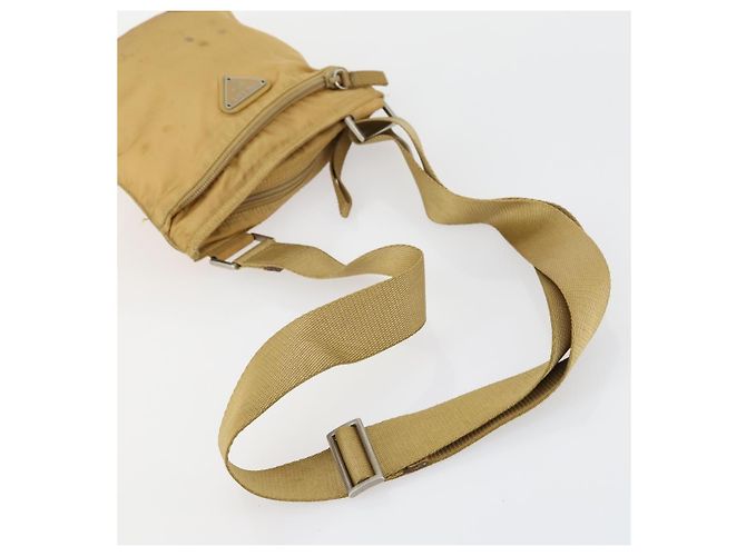 Borsa a Spalla PRADA Nylon 3 Set Beige Rosa Auth ar13913 - vista 19