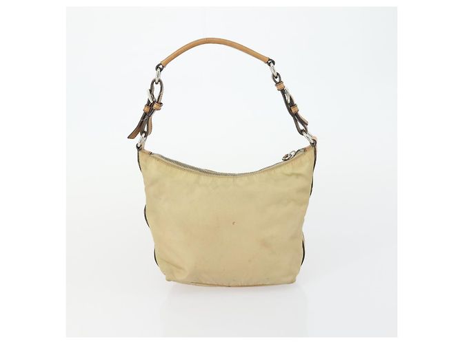 Borsa a Spalla PRADA Nylon 3 Set Beige Rosa Auth ar13913 - vista 3