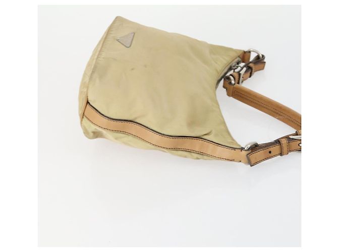 Borsa a Spalla PRADA Nylon 3 Set Beige Rosa Auth ar13913 - vista 4
