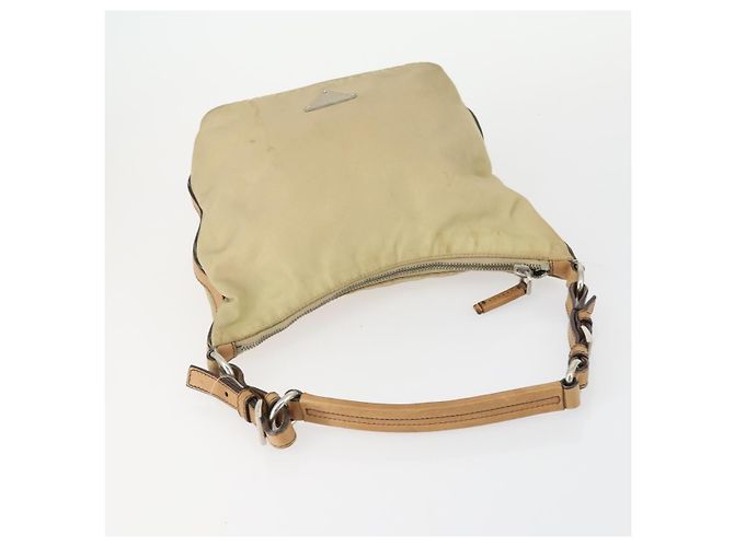 Borsa a Spalla PRADA Nylon 3 Set Beige Rosa Auth ar13913 - vista 5