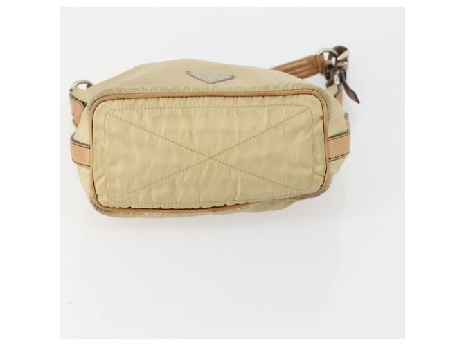 Borsa a Spalla PRADA Nylon 3 Set Beige Rosa Auth ar13913 - vista 7