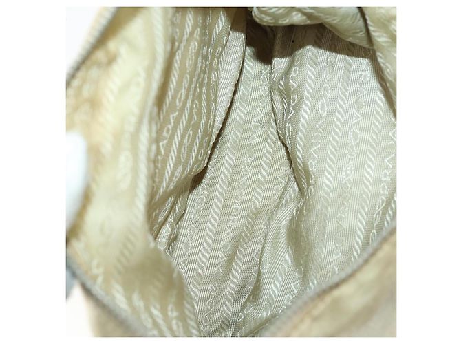 Borsa a Spalla PRADA Nylon 3 Set Beige Rosa Auth ar13913 - vista 8
