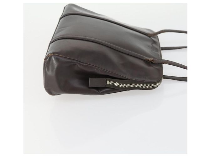 Tote PRADA Tasche Nylon Leder Canvas 4 Set Orange Beige Khaki Braun Authentisch ti3540 - Ansicht 16