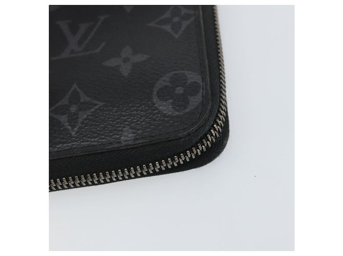 Cartera Vertical Zippy Monogram Eclipse LOUIS VUITTON M62295 Auth 148576 Monograma - vista 14