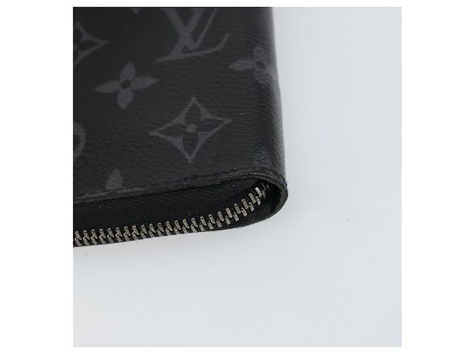 Cartera Vertical Zippy Monogram Eclipse LOUIS VUITTON M62295 Auth 148576 Monograma - vista 15