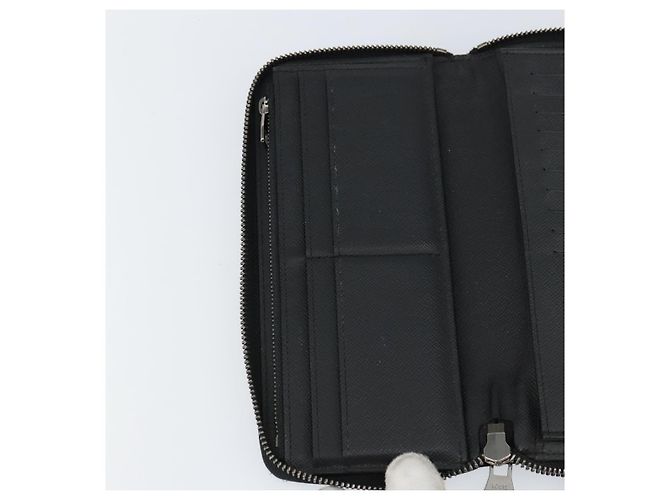 Cartera Vertical Zippy Monogram Eclipse LOUIS VUITTON M62295 Auth 148576 Monograma - vista 18