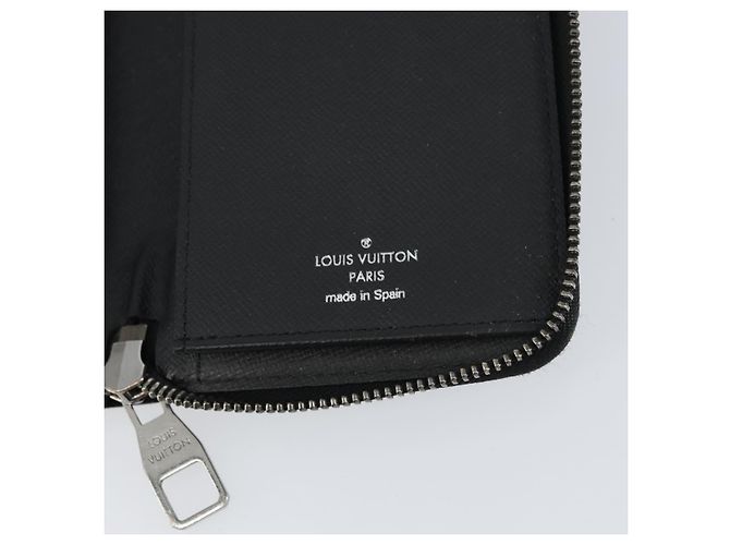 Cartera Vertical Zippy Monogram Eclipse LOUIS VUITTON M62295 Auth 148576 Monograma - vista 19