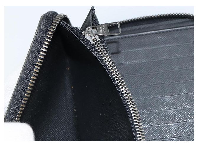 Cartera Vertical Zippy Monogram Eclipse LOUIS VUITTON M62295 Auth 148576 Monograma - vista 22
