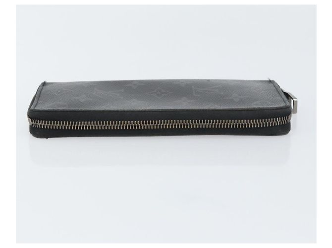 Cartera Vertical Zippy Monogram Eclipse LOUIS VUITTON M62295 Auth 148576 Monograma - vista 3