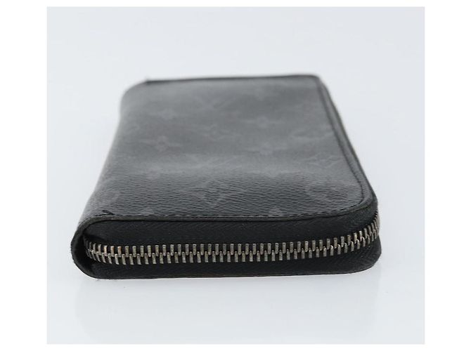 Cartera Vertical Zippy Monogram Eclipse LOUIS VUITTON M62295 Auth 148576 Monograma - vista 6