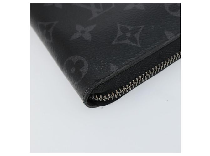 Cartera Vertical Zippy Monogram Eclipse LOUIS VUITTON M62295 Auth 148576 Monograma - vista 7