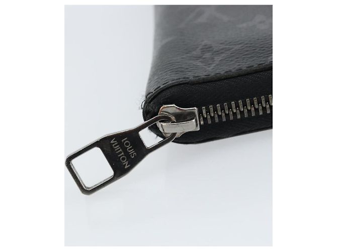 Cartera Vertical Zippy Monogram Eclipse LOUIS VUITTON M62295 Auth 148576 Monograma - vista 8
